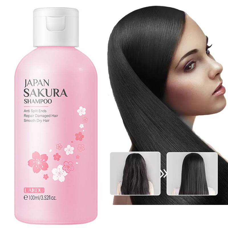 LAIKOU 일본 사쿠라 샴푸 수리 손상된 모발 모이스 - Hair Care Organic 리뷰 및 가격