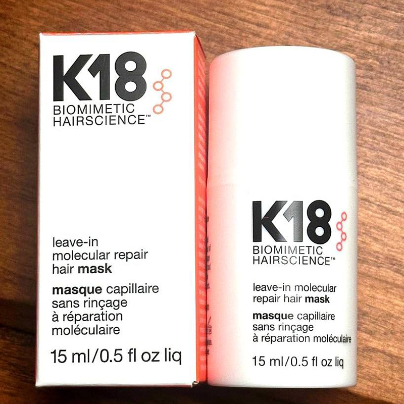 새로운 K18 50ml, 150ml 헹구지 않는 분자  - Hair Care K18 리뷰 및 가격