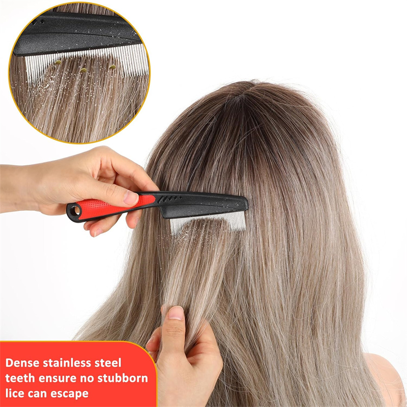 2pcs 비듬 두피 건선 빗 세트 비듬 제거 빗 스테인 - Hair Care Dandruff 리뷰 및 가격