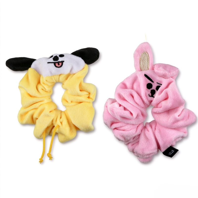 BT21 만화 캐릭터, 귀여운 플러시 소재 헤어밴드,  - Hair Care Korean Products 리뷰 및 가격